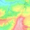 Ascott topographic map, elevation, terrain