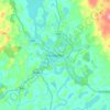 Enniskillen topographic map, elevation, terrain