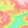 Boqaata topographic map, elevation, terrain