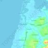 Inabanga topographic map, elevation, terrain