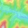 Obergail topographic map, elevation, terrain