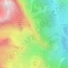 Rocca Rossa topographic map, elevation, terrain