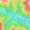 Klebas topographic map, elevation, terrain