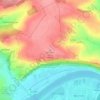 Winzerer Höhe topographic map, elevation, terrain