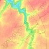 Fontenette topographic map, elevation, terrain