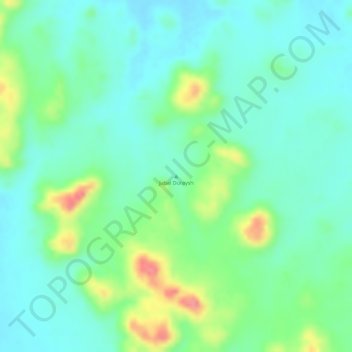 Jabal Duraysh topographic map, elevation, terrain