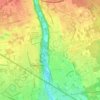 Prospiano topographic map, elevation, terrain