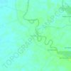 Vuelta Larga topographic map, elevation, terrain