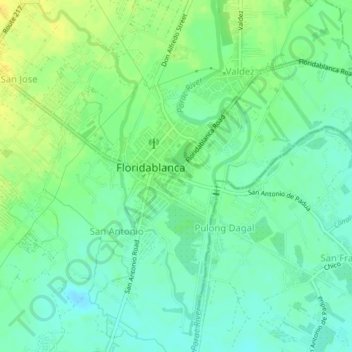 Solib topographic map, elevation, terrain