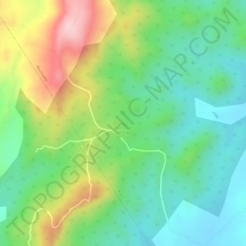 Serra da Formiga topographic map, elevation, terrain