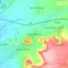 South Cadbury topographic map, elevation, terrain