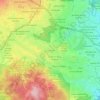 La Loma topographic map, elevation, terrain