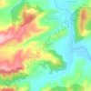 Karakavak topographic map, elevation, terrain