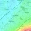 Kirchhorsten topographic map, elevation, terrain