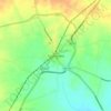 Tindivanam topographic map, elevation, terrain