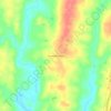 Lynnbrook Estates topographic map, elevation, terrain