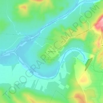 Miraelrío topographic map, elevation, terrain