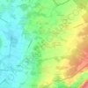 Lullier topographic map, elevation, terrain