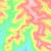 Linha Andréis topographic map, elevation, terrain
