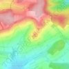 Bisberg topographic map, elevation, terrain