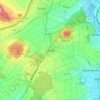 Deute topographic map, elevation, terrain