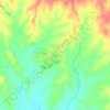 Chochó topographic map, elevation, terrain