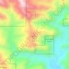 Hutton Peak topographic map, elevation, terrain