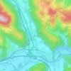 Liesingtal topographic map, elevation, terrain