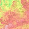 Kreisfreie Stadt Ansbach topographic map, elevation, terrain