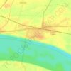 Saidpur topographic map, elevation, terrain