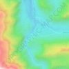 Los Queltehues topographic map, elevation, terrain