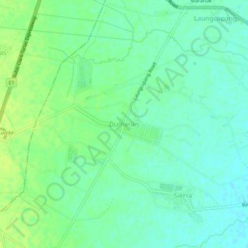 Dumarais topographic map, elevation, terrain