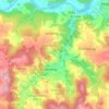 Zinzenthal topographic map, elevation, terrain