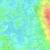 Le Tertre Juin topographic map, elevation, terrain
