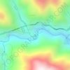 Pailón del diablo topographic map, elevation, terrain