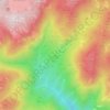 687 topographic map, elevation, terrain