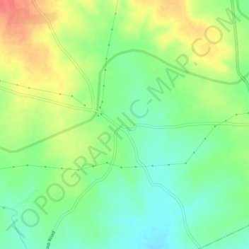 Itanala topographic map, elevation, terrain