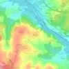 Esportel topographic map, elevation, terrain