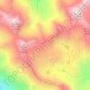 Sawtooth Range topographic map, elevation, terrain