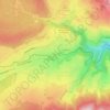 La Cabanasse topographic map, elevation, terrain