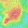 Taufstein topographic map, elevation, terrain