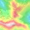 Monte Grosso topographic map, elevation, terrain