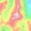Rambler Peak topographic map, elevation, terrain