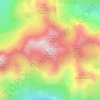 Pointe du Villonet topographic map, elevation, terrain