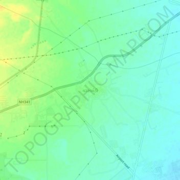 Varsamedi topographic map, elevation, terrain