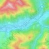 Narvarte topographic map, elevation, terrain