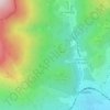Los Helechos topographic map, elevation, terrain