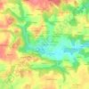 Toulbouillen topographic map, elevation, terrain