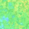 Farmington topographic map, elevation, terrain