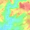 Le Bois Turbet topographic map, elevation, terrain